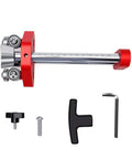 Aluminum Alloy Sheet Metal Roller Single Station Bender with attachments for precise bends and edge rolling in roofing projects.