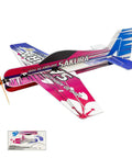 Upgrade 3D EPP Foam RC Plane Kit For Adults Sakura Aerobatic Stunt Flying Aircraft 420mm with colorful design and carbon rods.