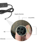 Universal 15V DC Or 48V DC Power Adapter For Mixing Consoles With 4 Pin Round Connector 100-240V AC Input 230mA Output