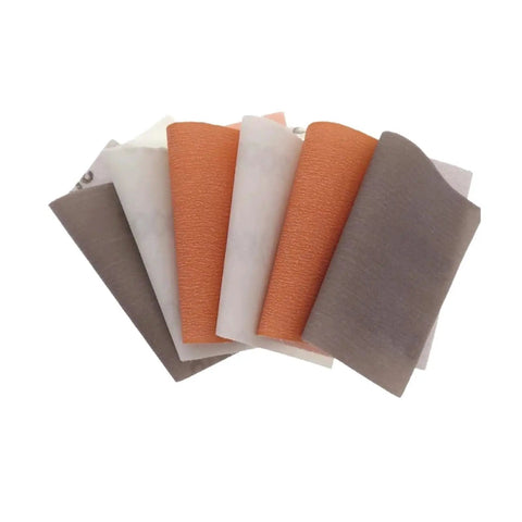 Super Fine 1200 Grit Hook Loop Sanding Discs With Dust Vent And Grip Backing For Wet Dry Polishing Sanding Papers set with varied colors.