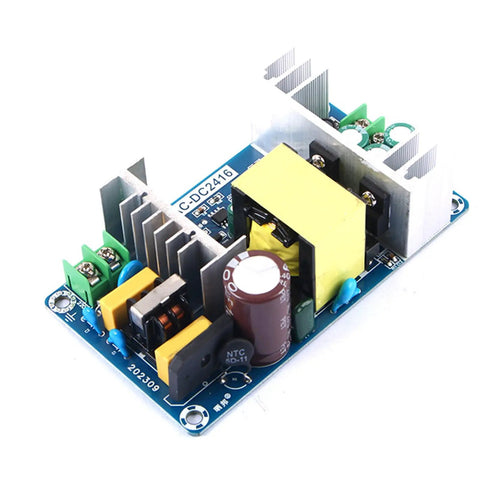 Switching Power Regulator Module With Over Current And Short Circuit Protection For 180W 36V Industrial Use Great For Pro Shops Makers And Small Equipment In Tight Spaces With Stable Efficient Power, compact PCB with heatsinks