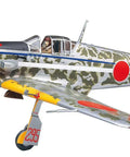 1 32 Scale Japanese WWII Fighter Ki 61 Hei Hien Tony Model Kit With Ultra Detailed Parts in camouflage finish