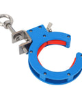 Cable Tray Roller For Wire Pulling And Guide Pulley 65mm Adjustable Clamp Nylon Stainless Steel Bracket With Stable Control For Smooth Routing Inside And Outside Corner Use No Fuss Setup And Snag Resistant, blue clamp