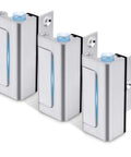 Three Pack Heavy Duty Door Reinforcement Lock For Inward Swinging Doors Up To 800 Lbs Childproof Top Lock CNC Aluminum