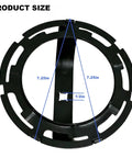 Third Gen Fuel Tank Lock Ring Tool, 7.25 inches, 1/2 inch drive, for fuel pump senders removal and install, heavy duty steel.