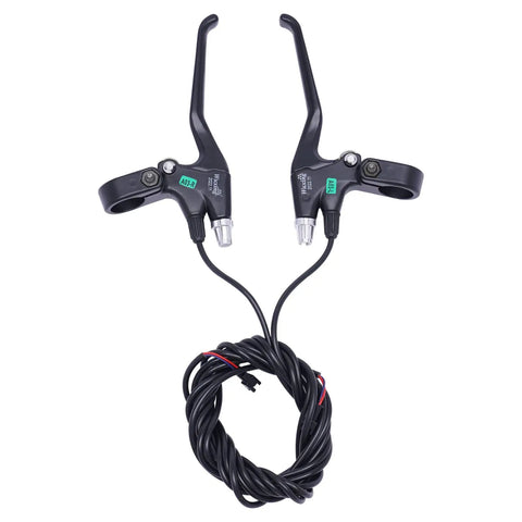 700C Front Wheel Electric Bike Conversion Kit 48V 1000W Hub Motor DIY ebike brake levers with wiring for road and mountain cycles.