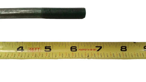 All-In-One Heavy-Duty U-Bolt Trailer Axle Spring Mount Kit For 5200 To 6000 Lb Axles Includes One-Half Inch U-Bolts Three By Six-And-A-Half Inch Brackets Bolt-On Rock-Solid Mounting For Secure Trailer Suspension, threaded steel bolt with tape measure