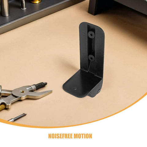 Two Pack Non Swivel Audio Stand Casters With L Shape Plate Mount For Tool Box And Speaker Mobility component