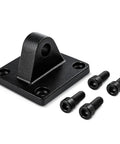 Heavy Duty Foot Flange Mount Bracket For 63mm SC Series Pneumatic Cylinders, Single Ear Style, with 4 Mounting Screws