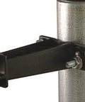 Tube Post Insulator 10 Pack Black for Chain Link Posts Gates and Corrals Holds Wires up to 5/16 Inch and Ropes up to 3/8 Inch