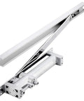 Heavy Duty Hydraulic Door Closer 60 To 80 Kg Adjustable Speed Quiet Soft Close Door Hardware Aluminum Alloy Black Finish For Steel Wood And Fire Doors