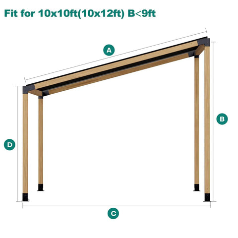 Heavy Duty 15 Degree Pergola Brackets Kit With 75 Degree Corner Brackets And Post Base For 4x4 Lumber Beams 3.5x3.5 In Sheds Gazebos Patio Pergola Kit Built To Last