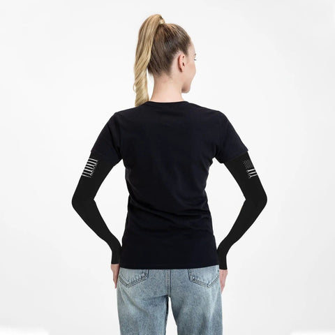 Ultra Light Ice Silk Cooling Arm Sleeves Featuring Iconic American Flag Print Provide Dependable Sun Blocking And Keep Your Forearms Chill Through Long Shifts And Weekend Projects