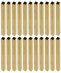 Shop Grade Hollow Brass Square Tube 18X18X1Mm With Butter Smooth Walls Perfect For Diy Projects Hardware Mods Custom Builds And Fabrication Work 500Mm Long Piece, 18mm brass tubes arranged in rows.