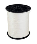 Low Stretch Solid Braid Industrial Polyester Rope One Eighth Inch Diameter, 1000 Feet On A Sturdy Spool, UV Resistant