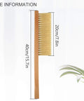 Three Piece Bee Brush With Wooden Handle For Beehives Pro Grade Lightweight 15 Inch Bristle Tool Set For Hive Inspections