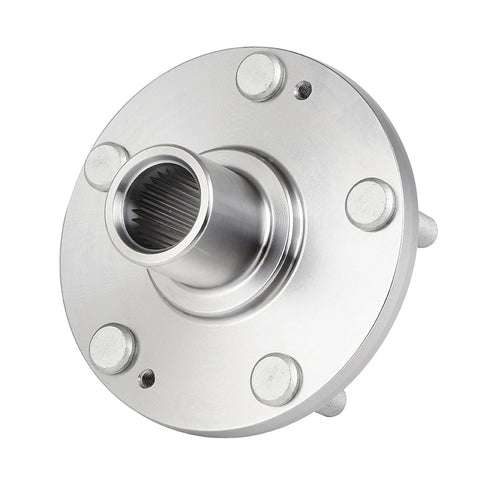 Front Wheel Hub and Bearing Assembly Replacement Kit for Hyundai Elantra 2011 2012, Hyundai Veloster 2012, Kia Forte 2014 2018, 5 Bolt, 2pc Set, OE 51750-1P000, front view image.