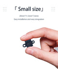 Compact Budget Friendly Short Range LiDAR Sensor 3cm-200cm for Drones and Robots shown between fingers with dimensions