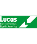 Lucas Exclusive Distributor North America logo with green and white design