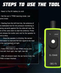 GM TPMS Relearn Tool For Tire Pressure Sensor Activation And Reset, No Fuss EL 50448 OEC T5 System front view