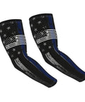 Cooling Arm Sleeves Feature American Flag Print And Next Level UV Sun Protection Crafted From Breezy Ice Silk That Stays Chill And Comfy All Day Long.