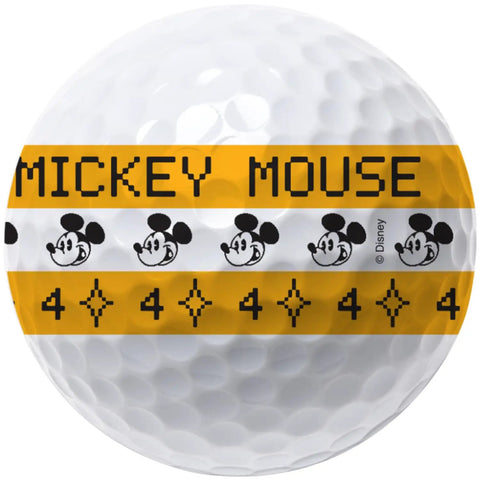 Limited Edition Mickey Mouse Digiverse Vista3 Golf Ball with bold Digiverse designs and Disney characters