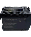 Compact Industrial Switching Power Supply 1606 XLP100E 2 black vented unit for industrial control systems, front view