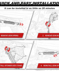 Installation steps for Aluminum Dirt Bike Kickstand Side Stand For WR250F WR400F WR426F WR450F YZ125 YZ250 YZ250F YZ400F YZ426F YZ450F Models