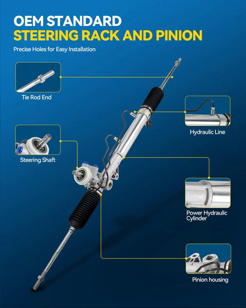 Rack And Pinion Direct Bolt In Replacement For 2005 2008 Uplander FWD 2005 2006 Montana FWD SV6 2005 2007 Terraza Relay FWD