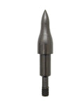 Steel Arrow Combo Points For Archery Junkies 12 Pack 85 Grain Five Sixteenths Inch Rust Resistant Black Zinc Finish