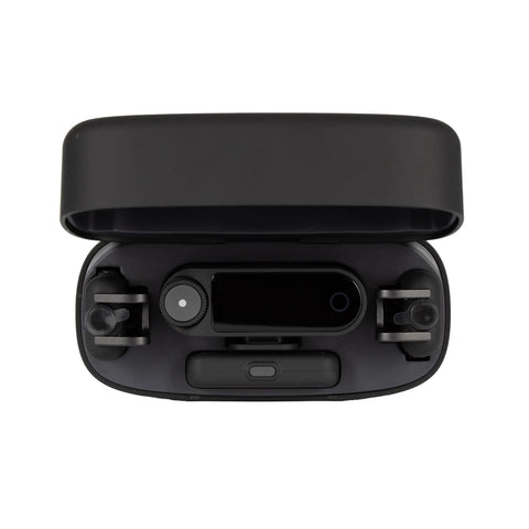 Top view of Lark Max 2 Wireless Microphone System For Four People Dope All In One Bundle case with USB adapters and mics