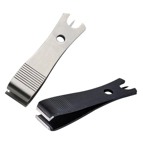 2 Pack Compact Stainless Steel Fishing Line Cutter Nippers With Hook Eye Pin For Precision Cuts Ergonomic Handle Rustproof