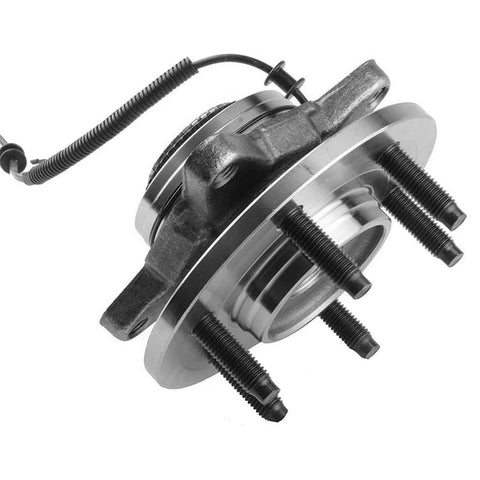 Front Wheel Bearing And Hub Assembly Six Lug 4WD With ABS Replacement Fits Ford F 150 2004 2005 Lincoln Navigator Mark LT