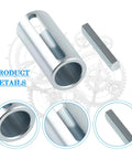 Crankshaft Sleeve Adapter Three Quarters To One Inch Pulley Bore Reducer Bushing With Step Key for gas engine use