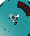 Close-up of Adjustable Hole Saw Tool Kit For Wood And Drywall Cutting, three-flute cutter with depth adjustment markings.
