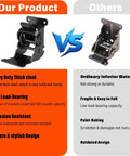 Comparison of Built Tough Steel Folding Brackets With Self Locking Zero To One Eighty Degree Pivot Hinge against inferior models.