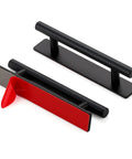4 Pack Adhesive Cabinet Handles Peel and Stick Black Pull Handles for Kitchen Cabinets Cupboards Drawers 5.83 Inch Length
