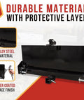 Universal 3 Point Attachment Adapter With Adjustable Lift Arms From 8 To 43 Inches, powder coated alloy steel, skid steers, loaders, tractors