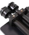 Close-up view of Bead Roller For Sheet Metal Fabrication With Six Dies Carbon Steel Roller Tool Hand Crank Forming Machine.