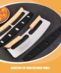 Ten Piece Pizza Cutter Sleeve Protectors With Edge Guard And Portable Design Universal Knife Guards For Kitchen Gear Camping BBQ