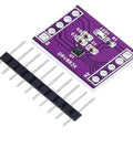 DC H Bridge Motor Driver Module For One And Two Channel Systems, 1.8A Output, Dope Stepper And DC Motor Controller Board For Arduino And Robotics, Plug And Play, Compact Durable Design For Projects, purple DRV8837 board with pin header