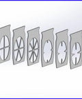 Pro Bahtinov Focusing Mask Kit With Front Holder For ZWO Seestar 50 Telescope including removable and spike masks displayed.