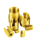 50 Pcs Self Tapping Thread Inserts Kit For Automotive Rail Transportation Beefed Up Durable Carbon Steel Construction With Rock Solid Wear Protection And Easy Installation For Heavy Duty Performance And Reliable Maintenance, brass thread inserts