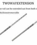 Heavy Duty Ball Bearing Drawer Slides 2 Pack, 342mm Full Extension Side Mount Rails detailed view of two-way extension mechanism