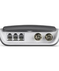 Back view of 12 Outlet Surge Protector Power Strip With 8 Foot Extension Cord, 3996 Joules Shield, Ethernet And Cable Protection