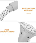 Replacement Steam Hose And Nozzle Kit For Garment Steamer With Clip Design, high temperature plastic tube, metal head detail