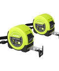 Two 25 Ft Tape Measure With Dual Metric And Imperial Scales One Eighth Inch Fractions Easy Read Blade Handy Compact And Budget Friendly