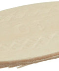 Close-up of Size 10 Compressed Wood Biscuit from Set Of 50 Pieces For Quick, Strong Cabinetry And Furniture Joints, Birch Wood
