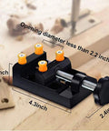 Mini bench vise with dimensions for 37 Piece Pin Vise Hand Drill Kit For Jewelry Making Mini Manual Drill Set Micro Twist Drill Kit