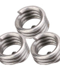 Stainless Steel Wire Thread Insert Kit For Screw Hole Repair, 50 Pcs SUS304 Bushing Inserts, Thread Saver For Auto, Marine, Aviation And Electronics, Quick Fix For Damaged Female Threads, Beefed Up Durable Repair Kit For Loose Holes. Three SUS304 inserts